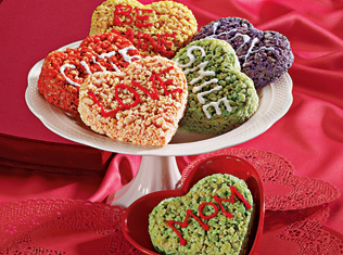 Valentine Rice Krispie Treats